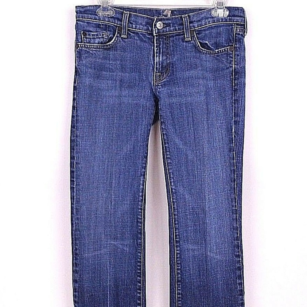 7 For All Mankind Women’s Jeans Bootcut Jewel Pock